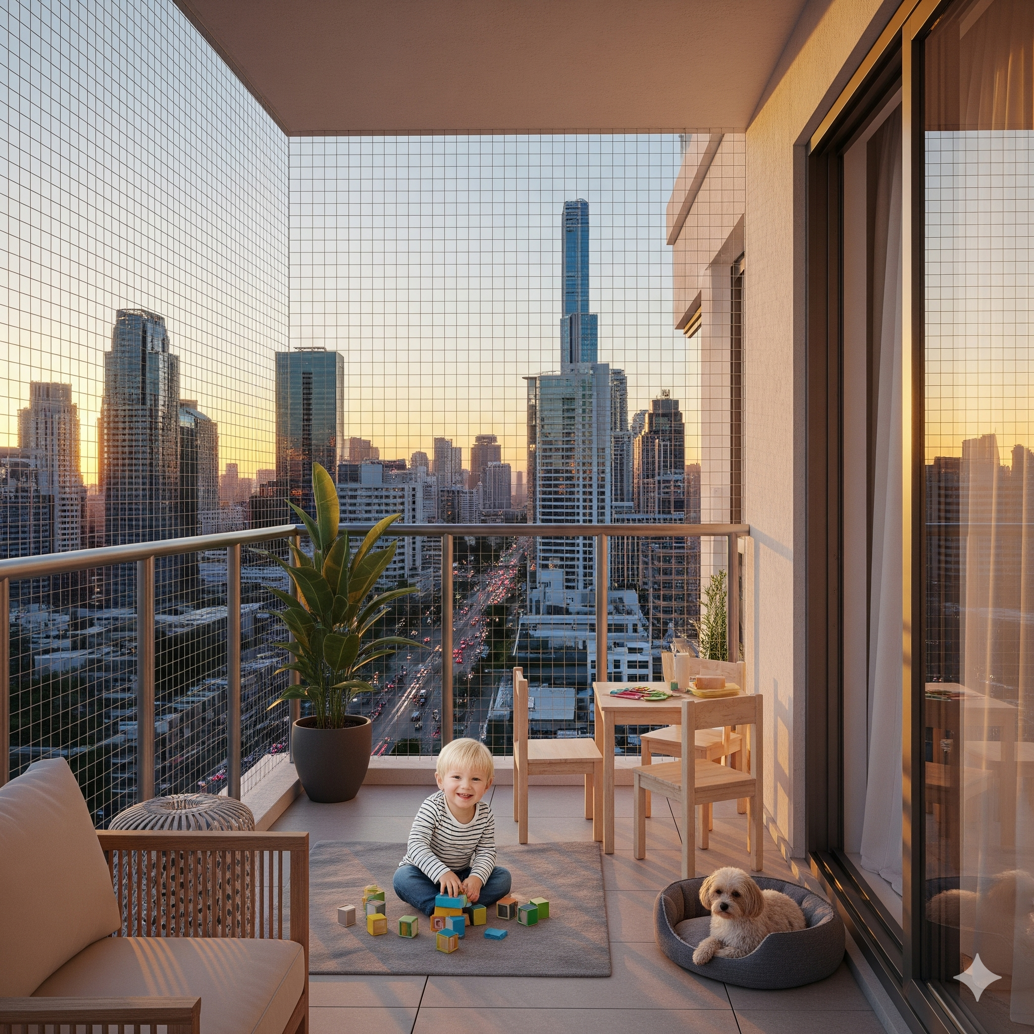 Balcony Safety Nets Hyderabad