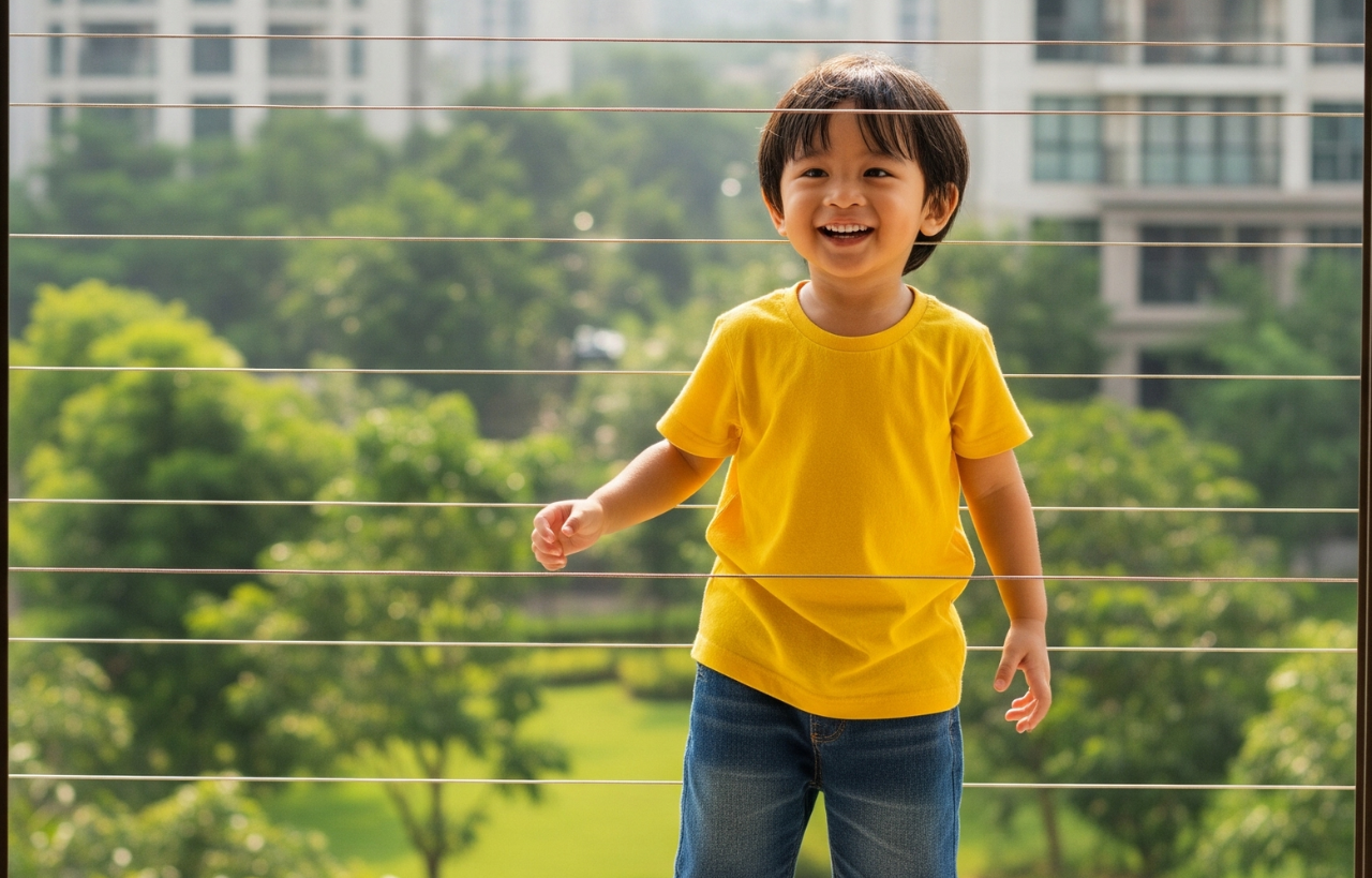 Child Safe Invisible Grill